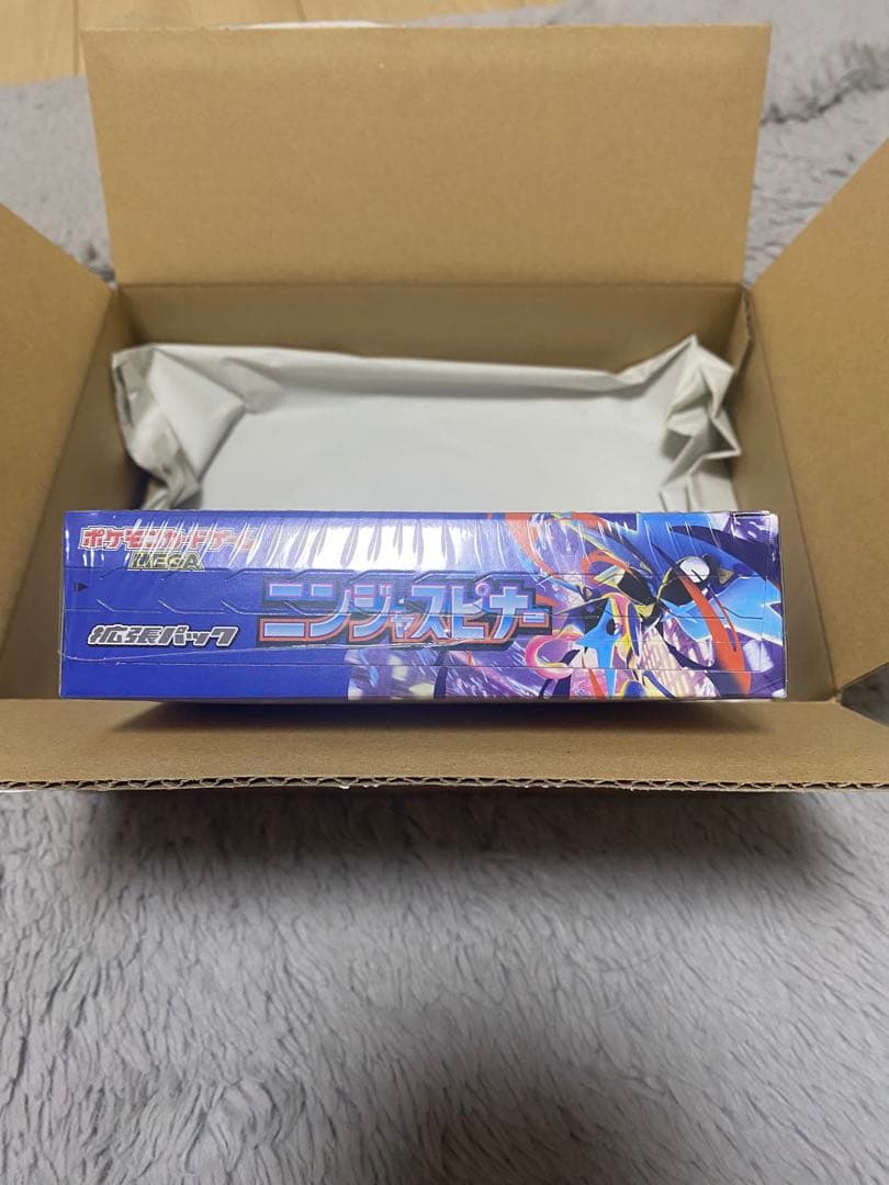 ポケモンカード　ニンジャスピナー　1BOX シュリンク付き
