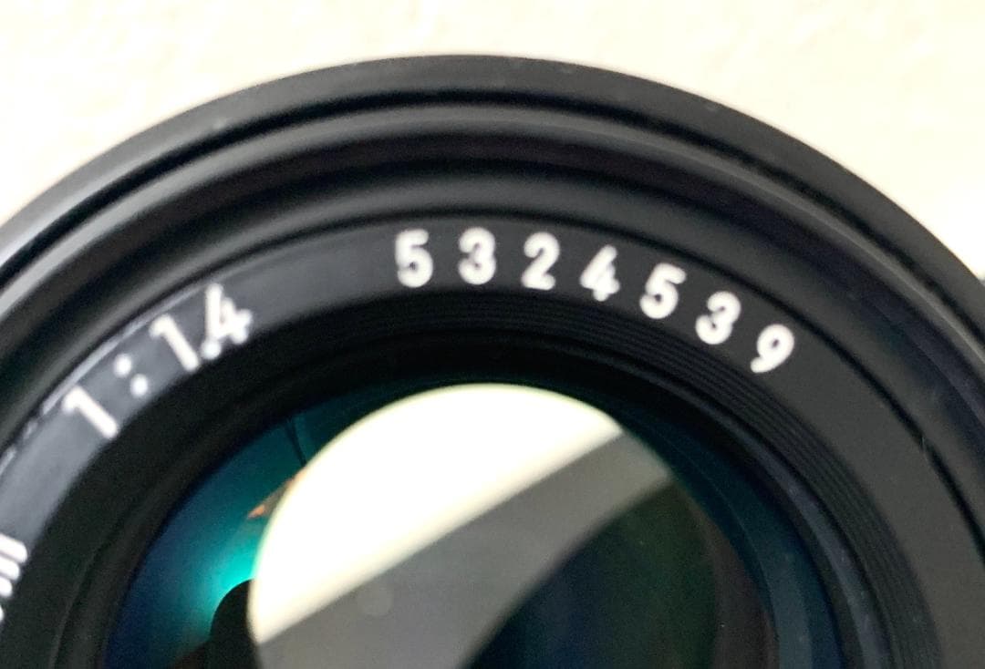 Nikon ai-s Nikkor 50mm f/1.4 単焦点C0008