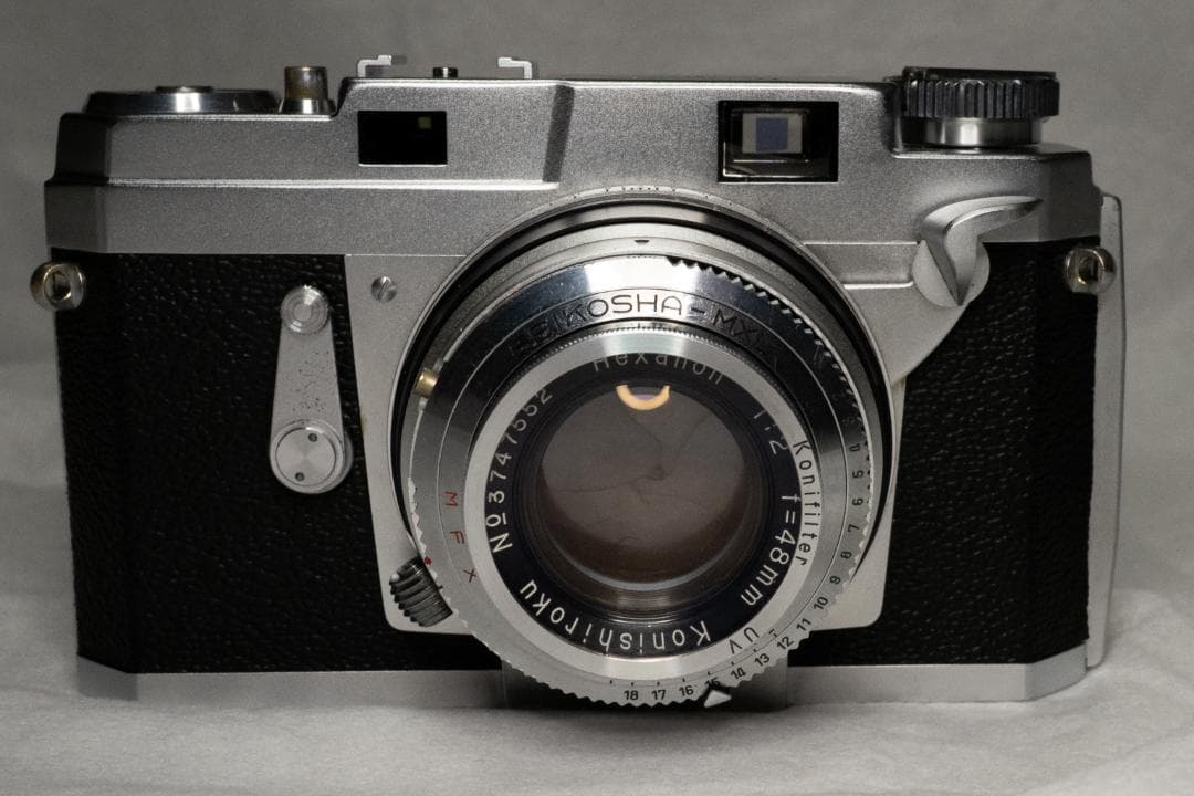 【完動品】コニカ III Hexanon 48mm F2 (撮影例あり)