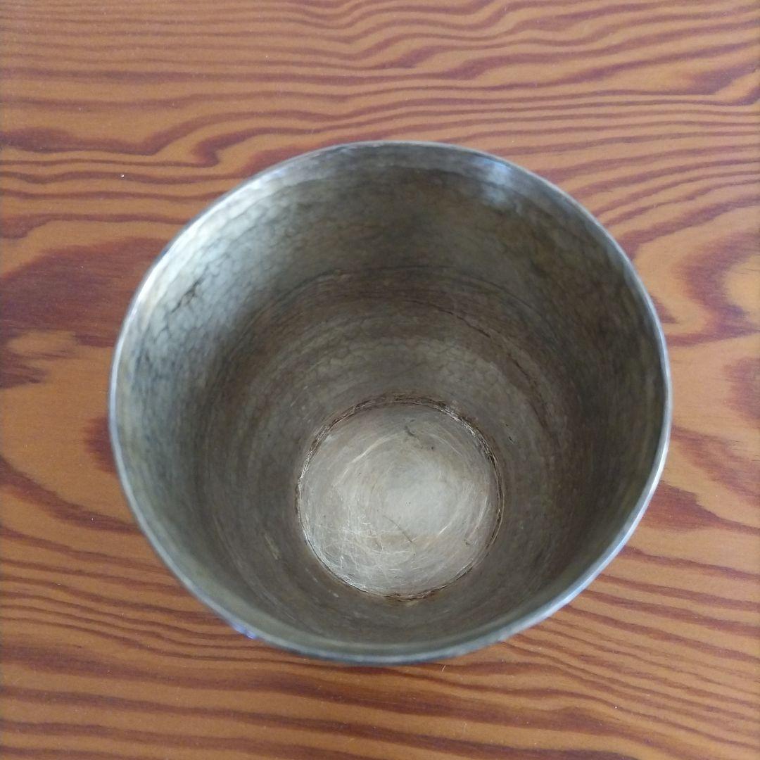 ★ 純銀 富貴堂 槌目 カップ 銀製品