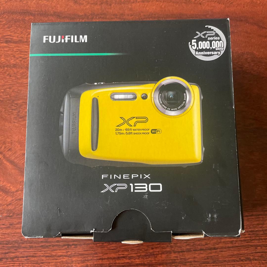 富士フイルム　FinePix XP130 イエロー　防水コンパクトデジタルカメラ