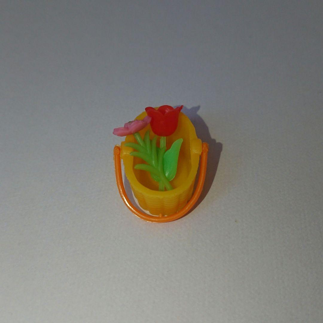 グリコ おまけ〈お花 花籠〉②