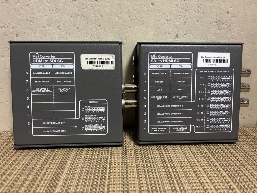その他 MiniConverter SDItoHDMI6G&HDMItoSDI6G