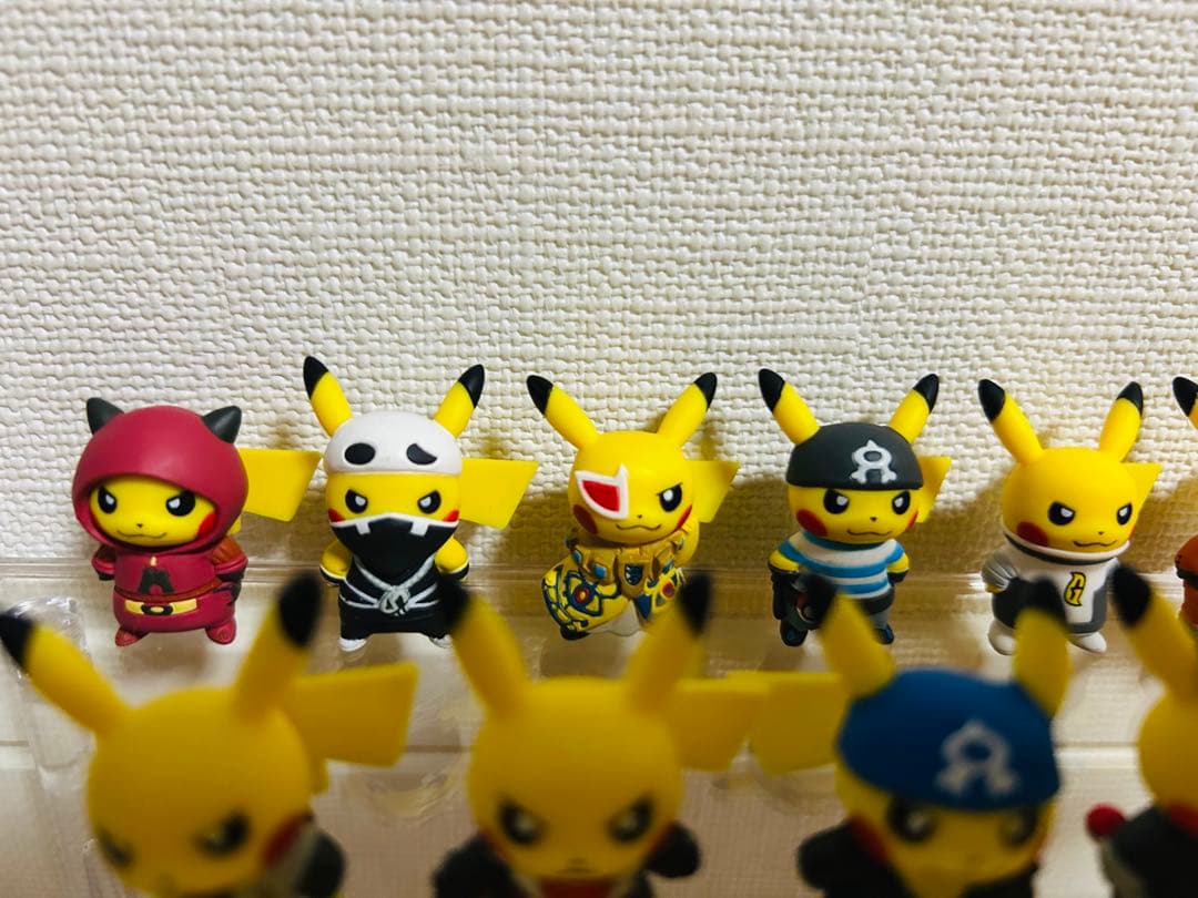 ピカチュウ フィギュア セット　団員ピカチュウ　モンコレ