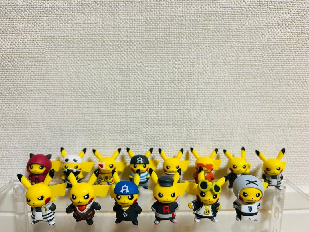 ピカチュウ フィギュア セット　団員ピカチュウ　モンコレ