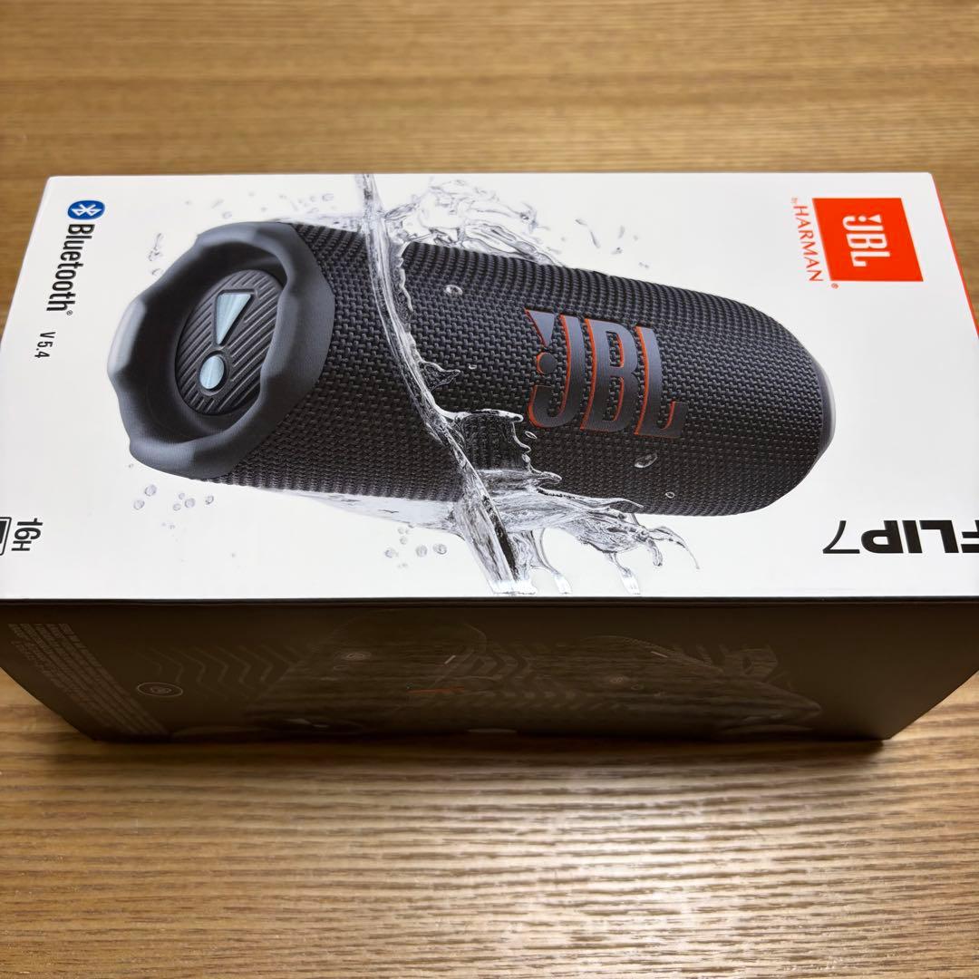 【未使用】JBL Flip7 ブラック Bluetoothスピーカー 高音質
