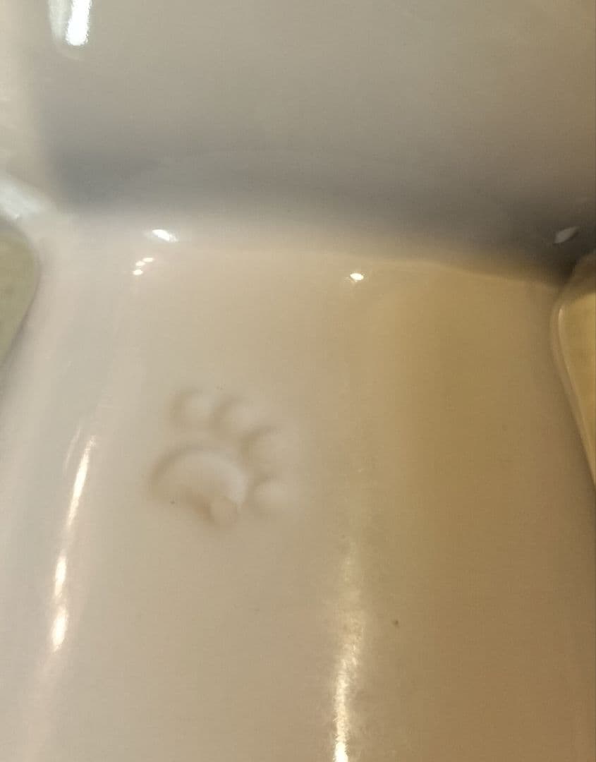 ル・クルーゼ犬用食器 陶器製ボウル 2色セット