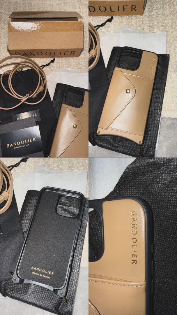 BANDOLIER iPhone16promax スマホケース