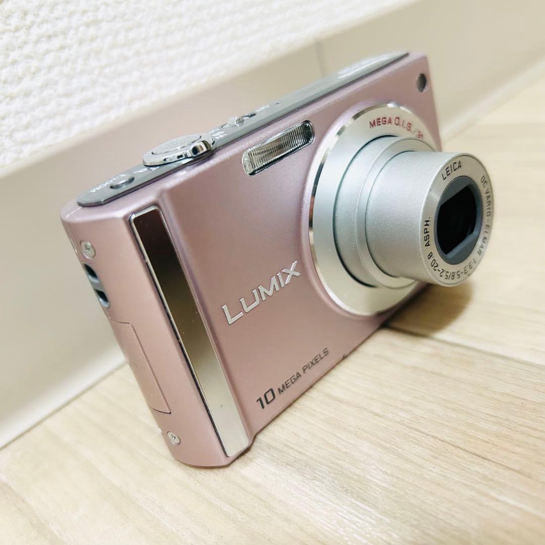 極美品 Panasonic LUMIX DMC-FS20 コンデジ ピンク