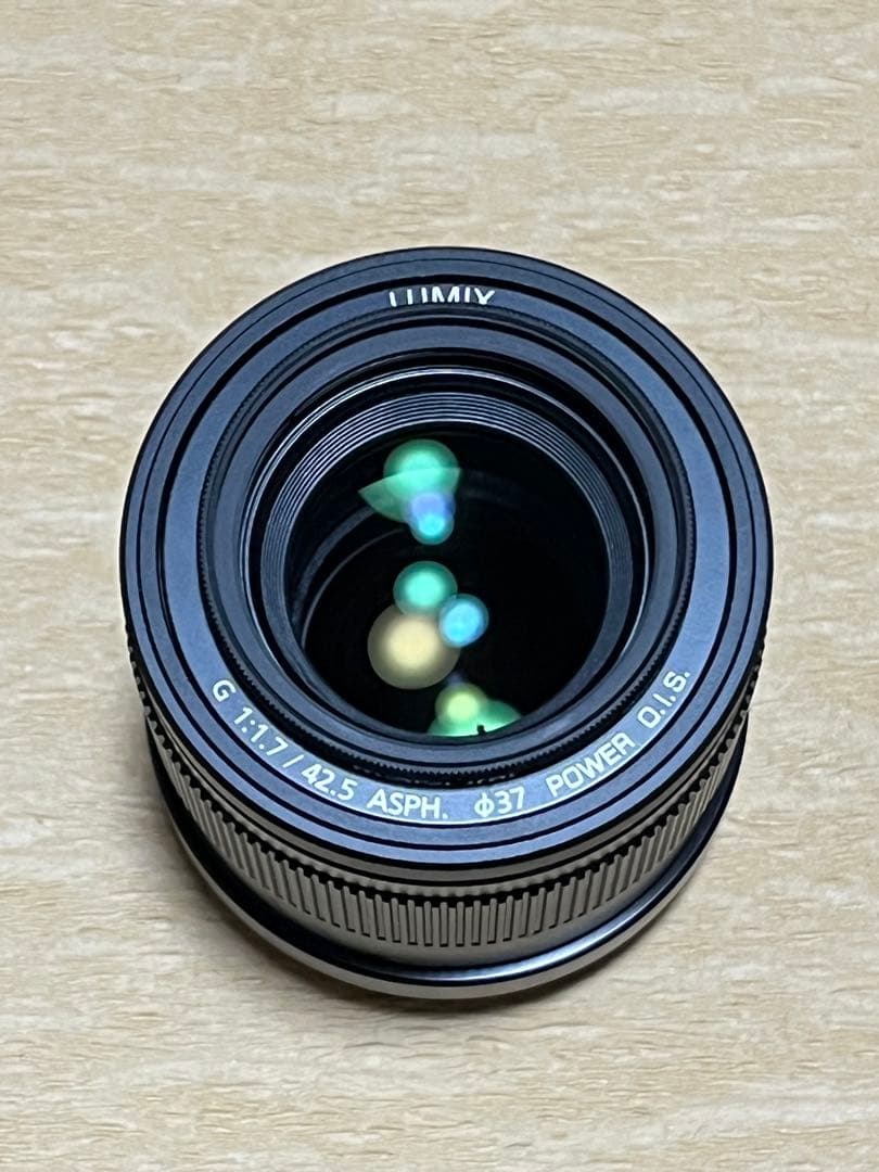 美品 パナソニック LUMIX G 42.5mm/F1.7 単焦点