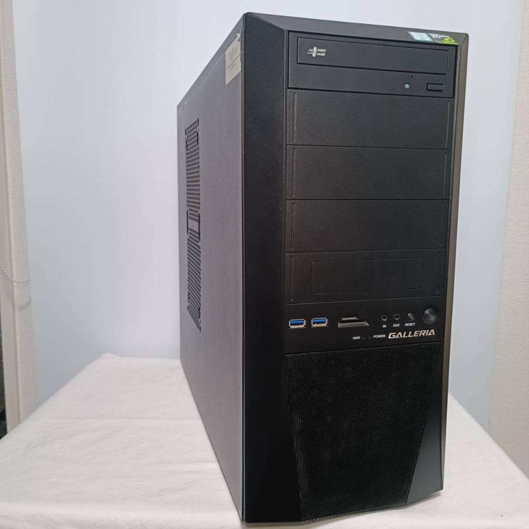 【激安ゲーミングPCフルセット】i7 GTX980 MS Office ガレリア