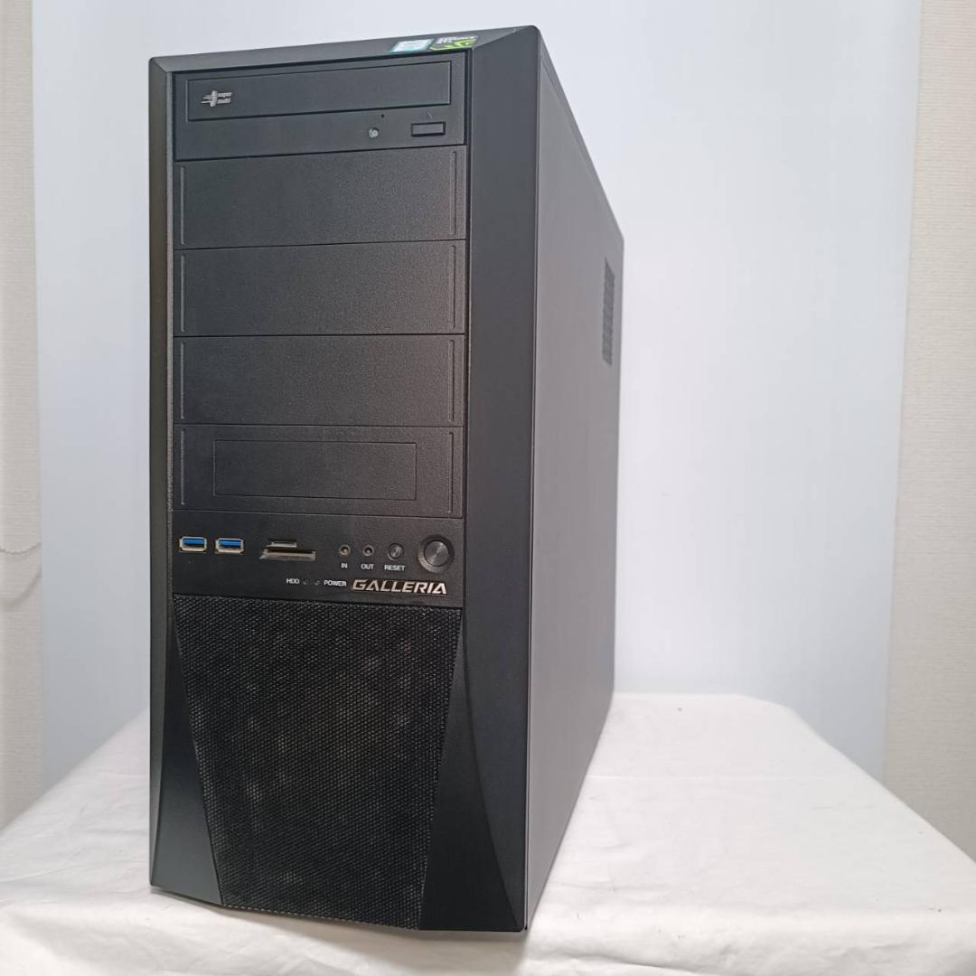 【激安ゲーミングPCフルセット】i7 GTX980 MS Office ガレリア