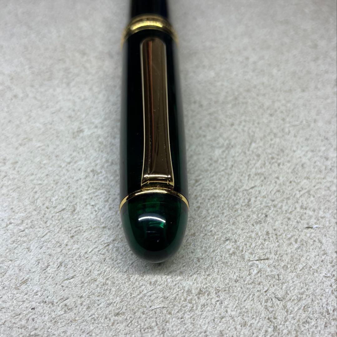 【極美品】プラチナ万年筆 センチュリー3776 F コンバーター付き Gr