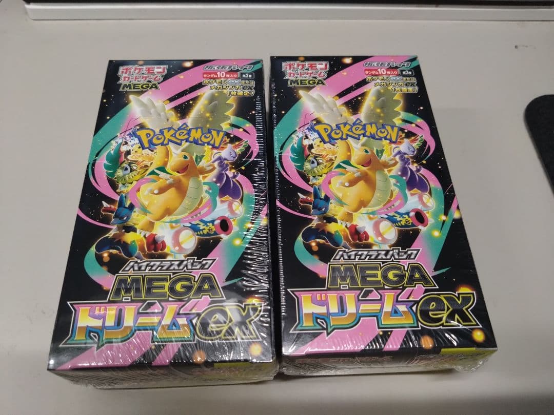 ポケモンカードゲーム　 MEGA ドリームEX 2BOXシュリンク付き