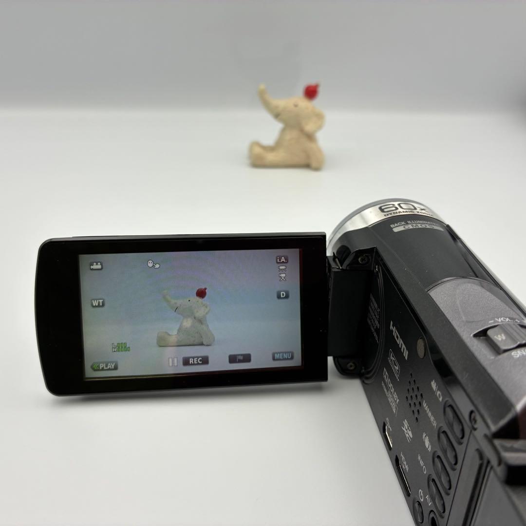美品★ Wi-Fi JVC Everio GZ-EX380 動作品 軽量 4０倍