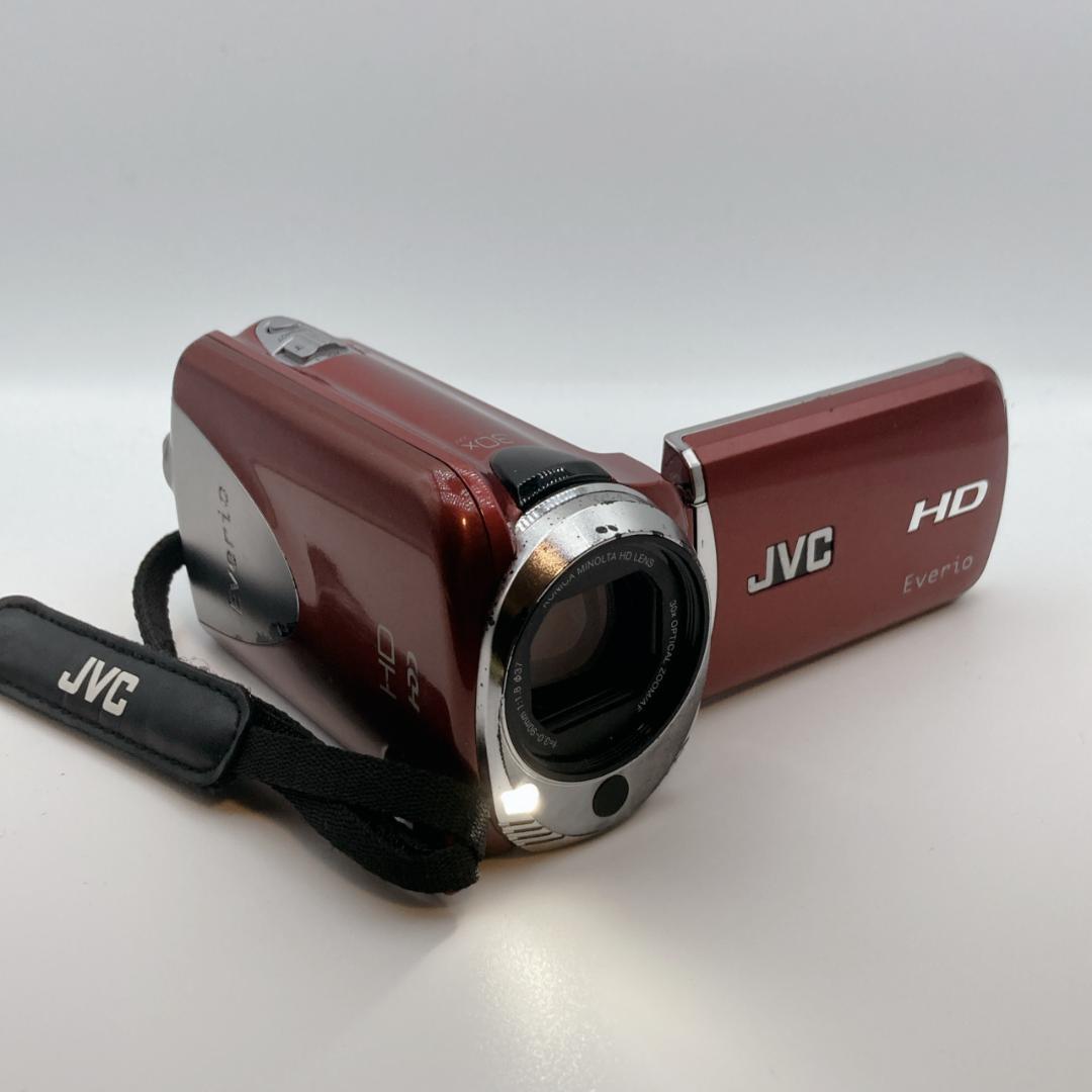 JVC Everio エブリオ GZ-HD620-R レッド ビデオカメラ