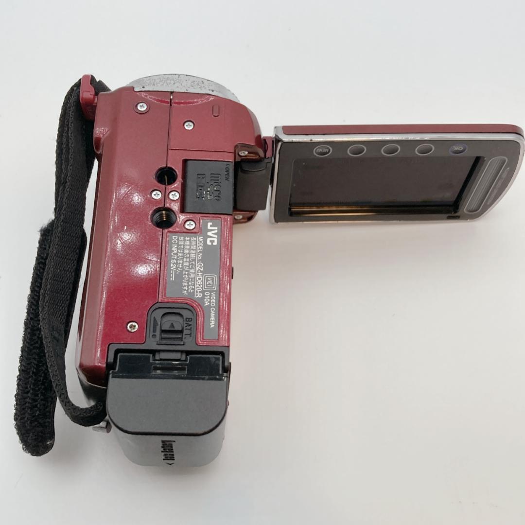 JVC Everio エブリオ GZ-HD620-R レッド ビデオカメラ