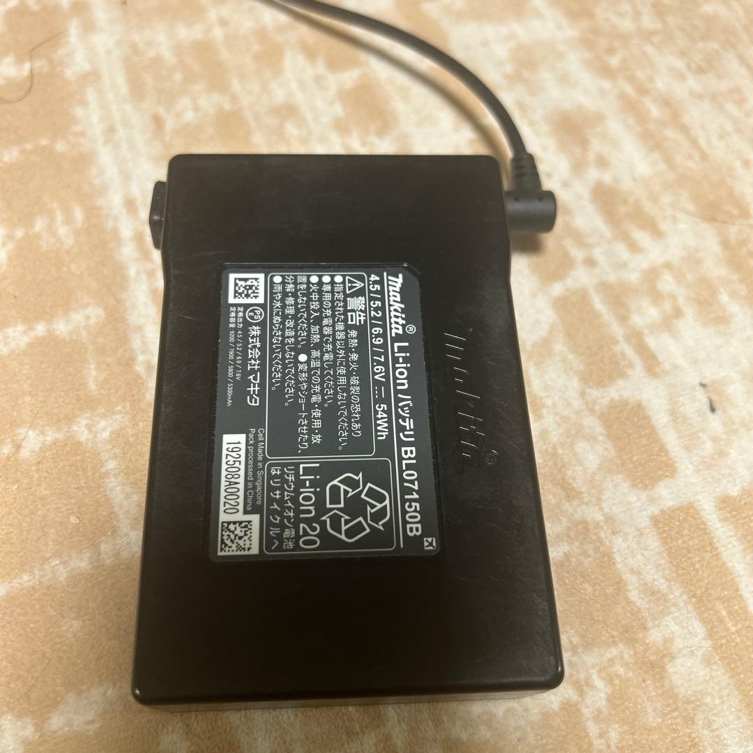 Makita 空調服 ネイビー 迷彩 ベスト　サイズＬＬ　2セット