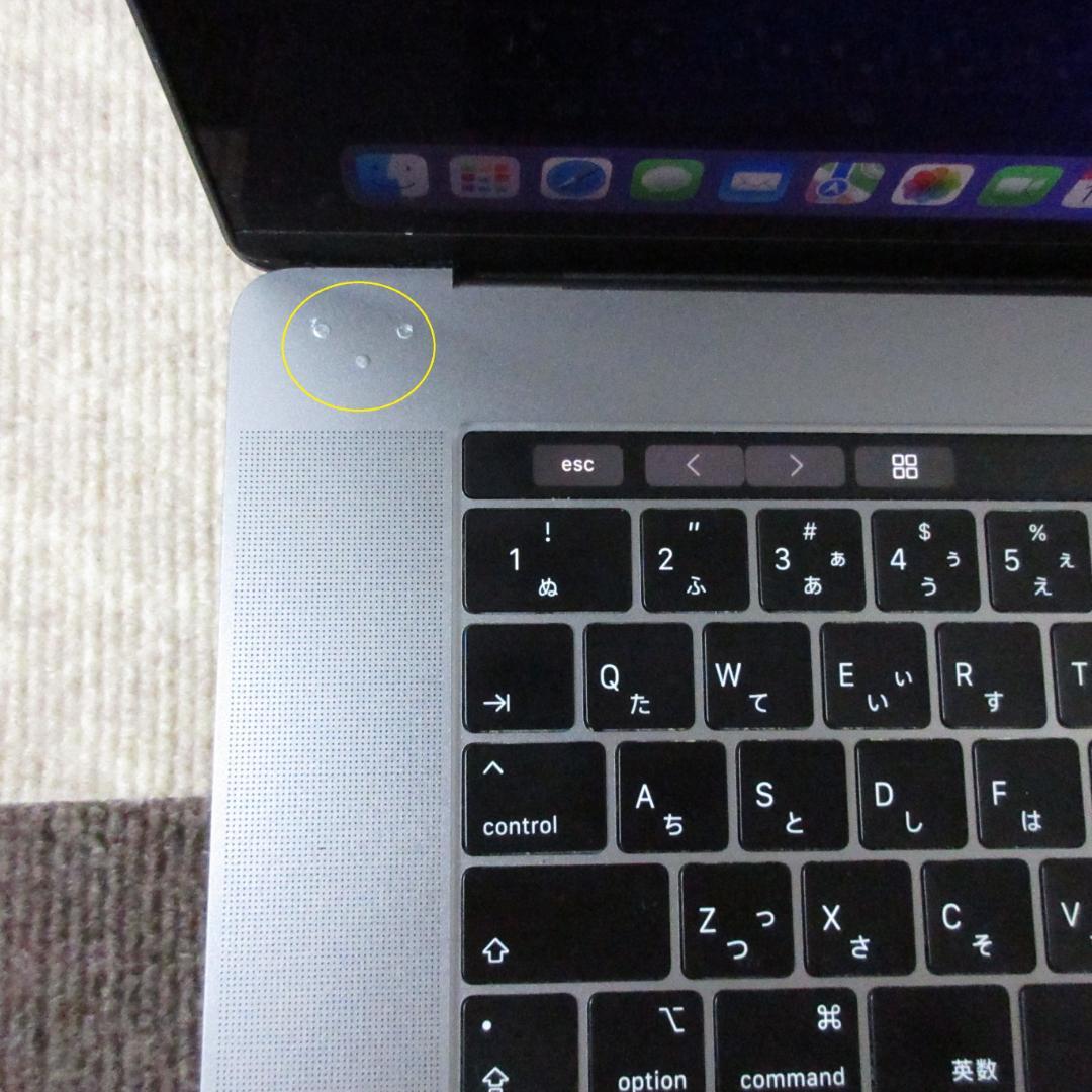 MacBook Pro 2018 15㌅ i9/32GB/1000GB BT正常