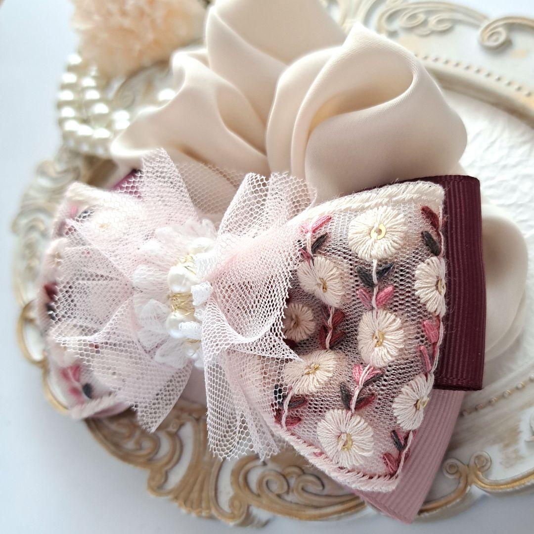 メグえもん様お取引中⭐2587⭐　❣️春夏アクセ❣️オリジナル✴一点物インド刺繍