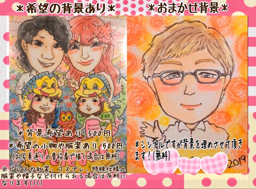 ＊ M4R8M5様 似顔絵オーダー ご確認専用ページ ＊