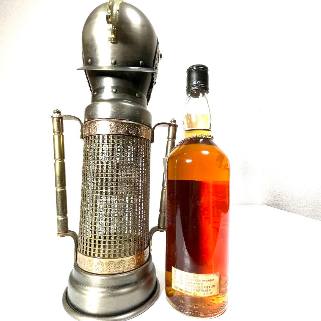 古酒◆未開栓*BIG T Gold Label 特選鎧ケース　オルゴール♪セット