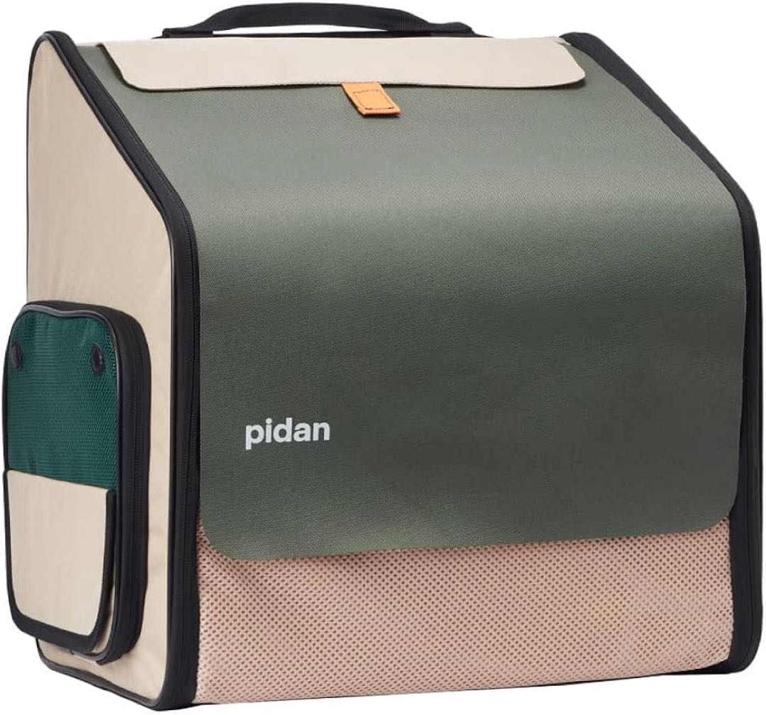 pidan ペット用折りたたみ式ハウス型トラベルリュック(猫トイレなし)