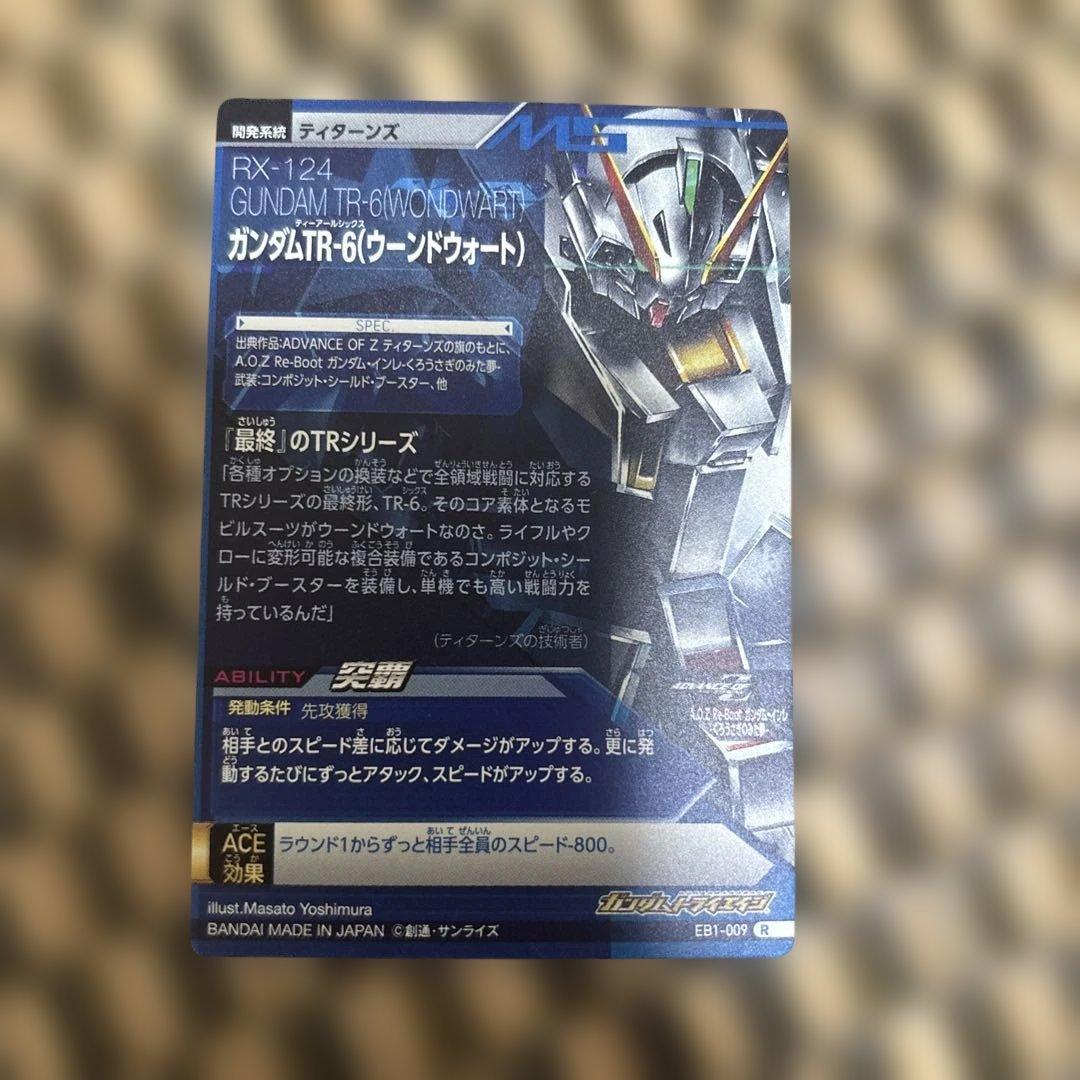 GUNDAM TR-6 (GUNDWART) トレーディングカード