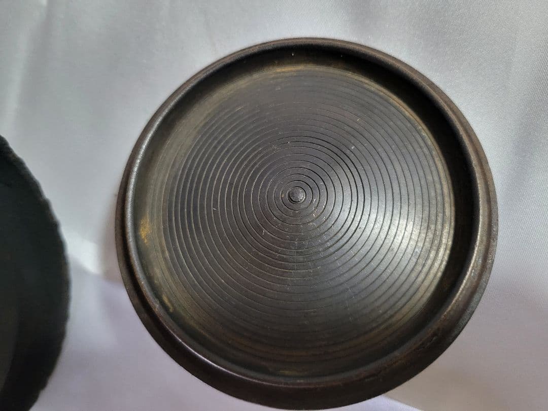 【希少】鉄瓶　霰　鉄器　　アンティーク品