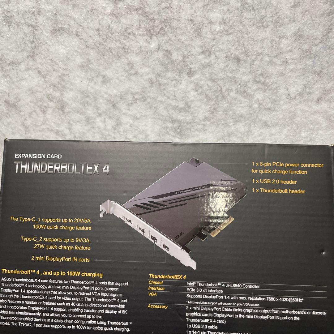 ASUS THUNDERBOLTex 4 拡張カード