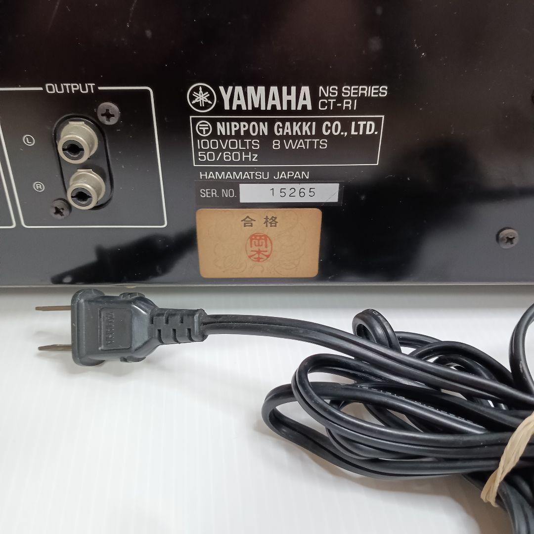 通電 受信確認 YAMAHA ヤマハ CT-R1 AM/FM ステレオチューナー