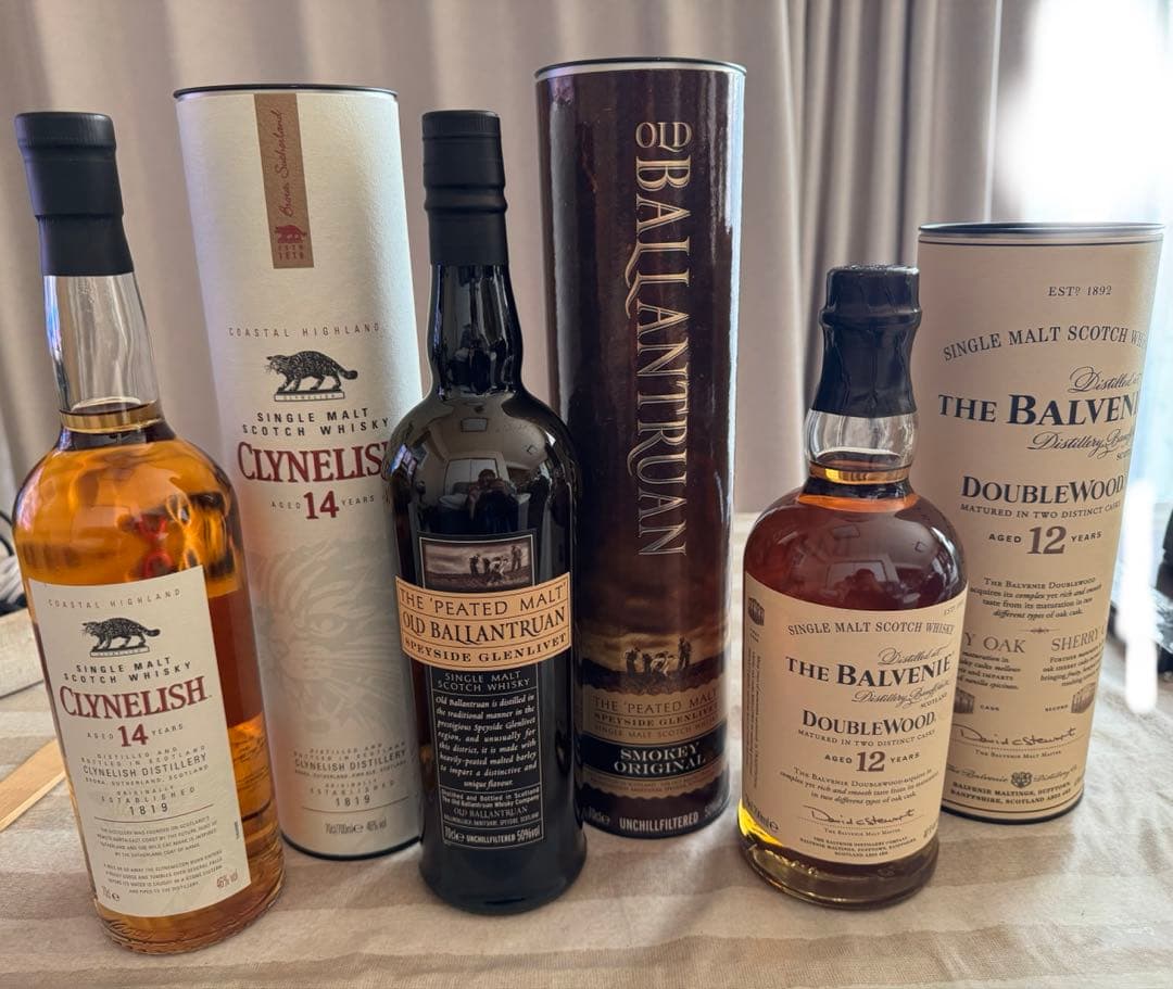 ウイスキー3本セット Clynelish 14年