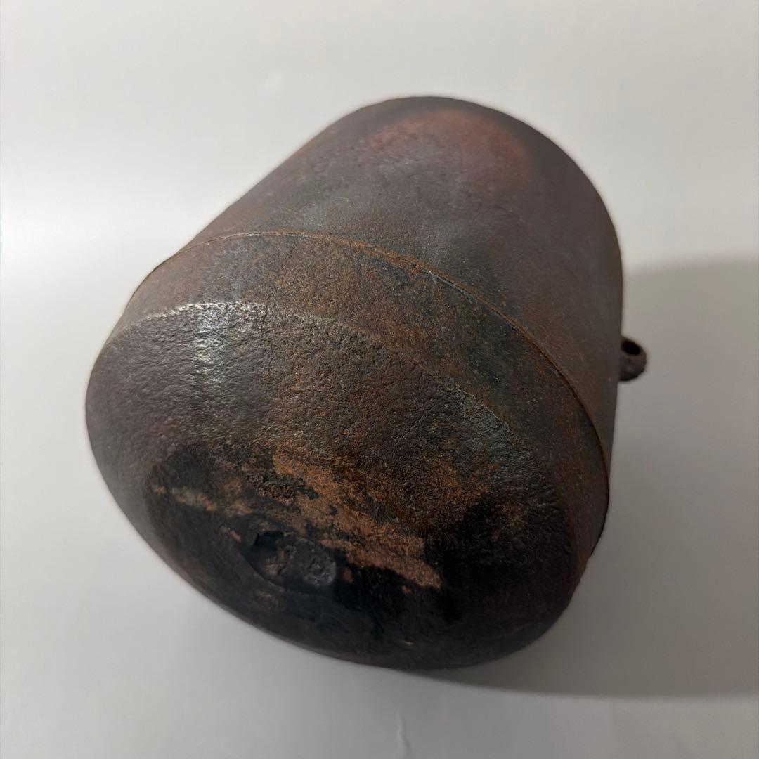 茶道具 佐藤清光 作 松林地紋 筒釜