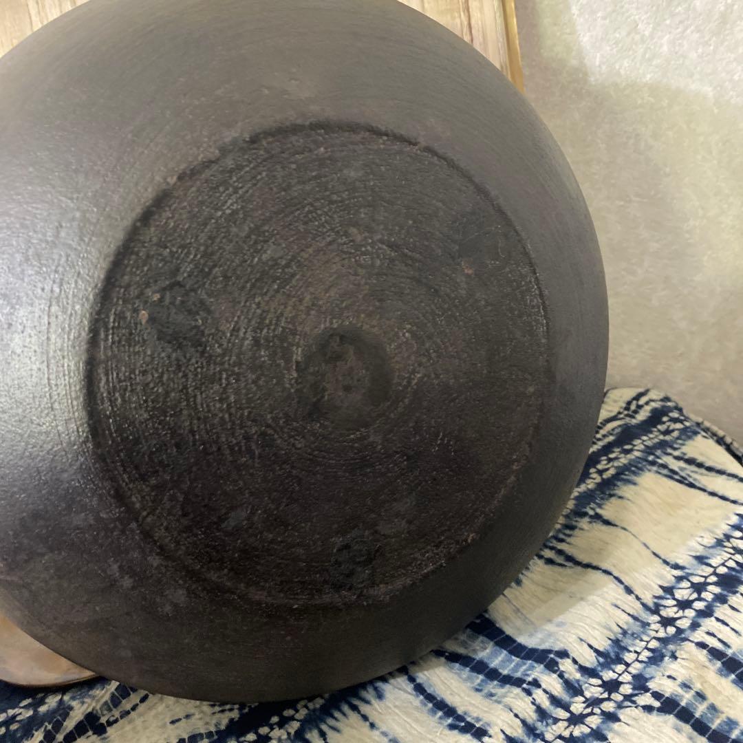 南部釜師　砂子沢三郎　秀仙作　釜　茶道具