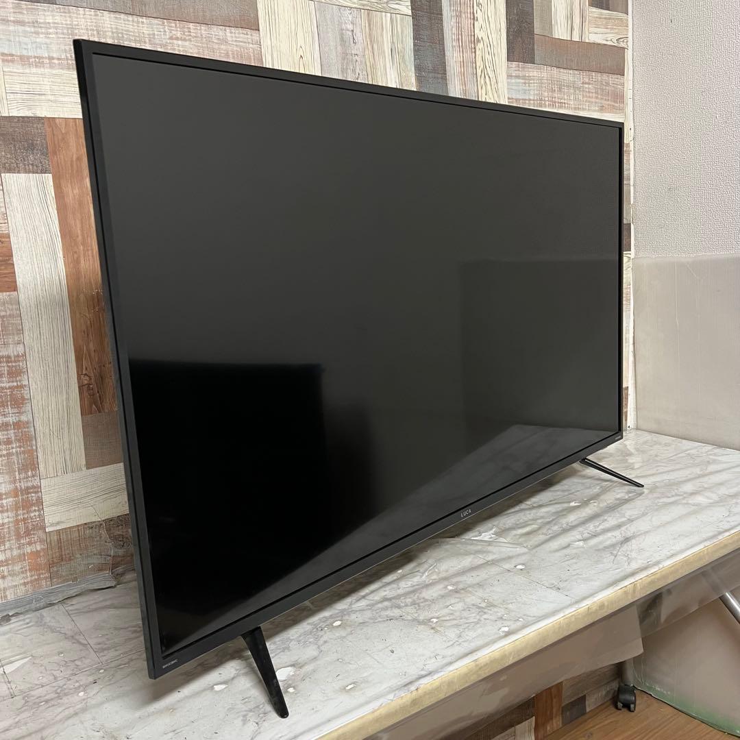 全国送料込❣️アイリスオーヤマ50型4Kチューナー内蔵TV見ながら録画新品リモ付