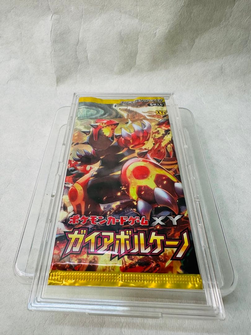 DOPAガチャ 絶版 初版 ポケモンカードゲームXY ガイアボルケーノ 1パック