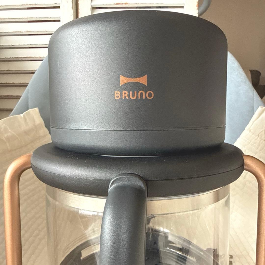 BRUNO ガラスエアフライヤー BOE122-IV 完売品　ブラック