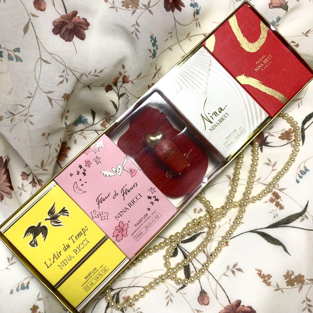 未使用NINA RICCI ニナリッチ パルファム 香水 5点セット