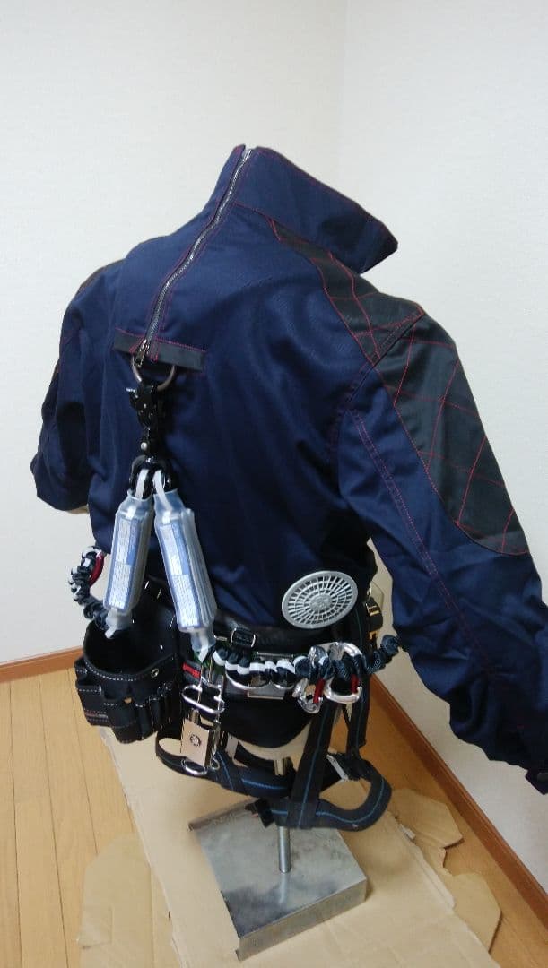4着分！！！空調服フルハーネス対応商品！