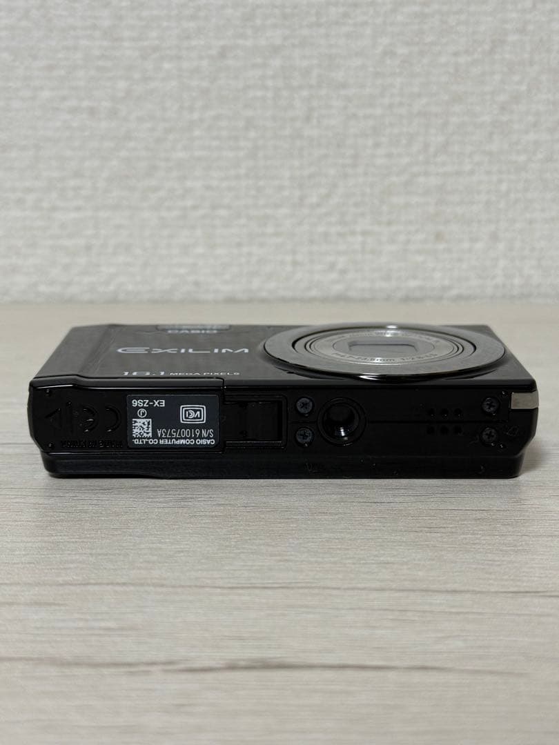 【美品】CASIO EXILIM EX-ZS6 コンデジ ブラック 黒