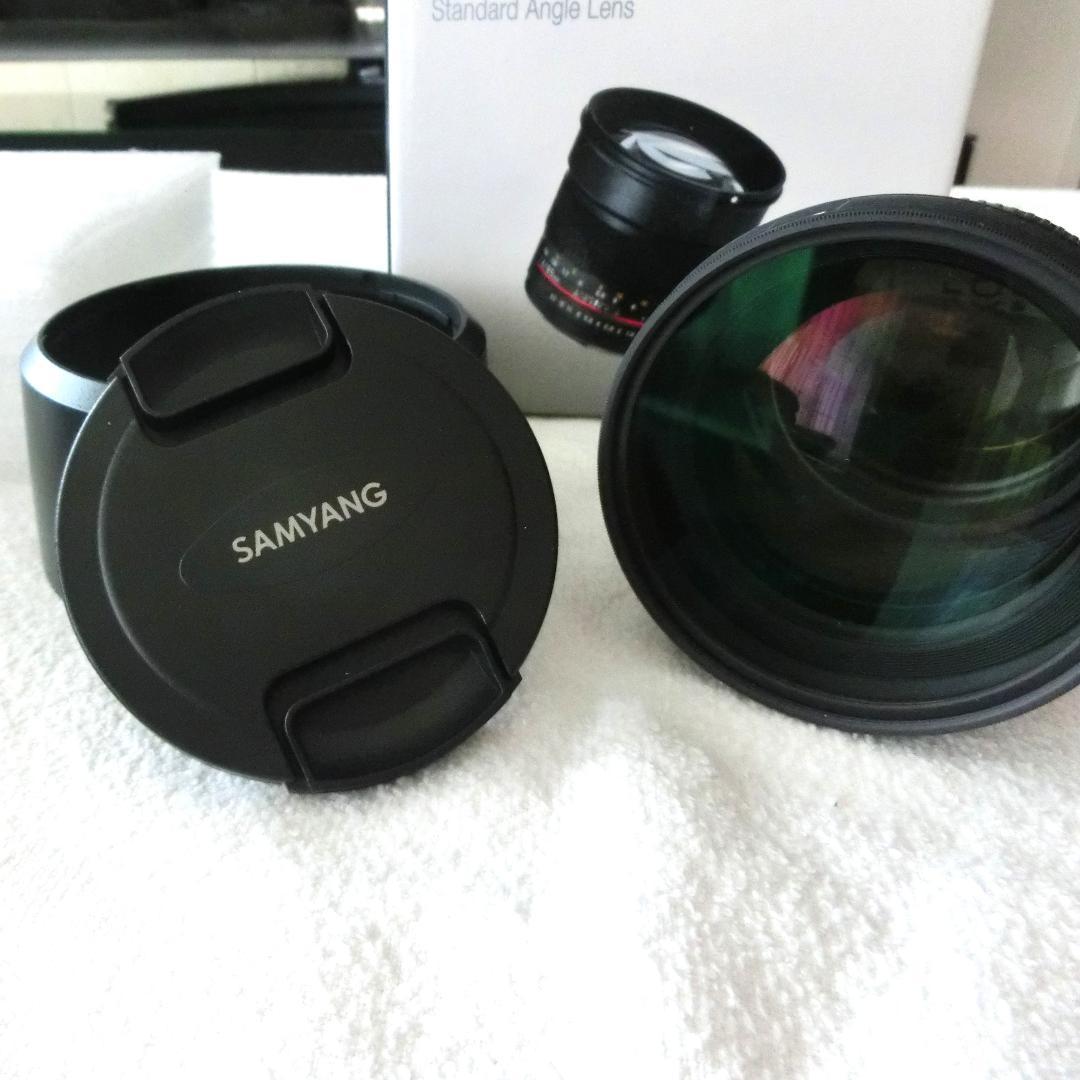 極美品 SAMYANG 85mm F1.4 AS IF UMC ニコンFマウント