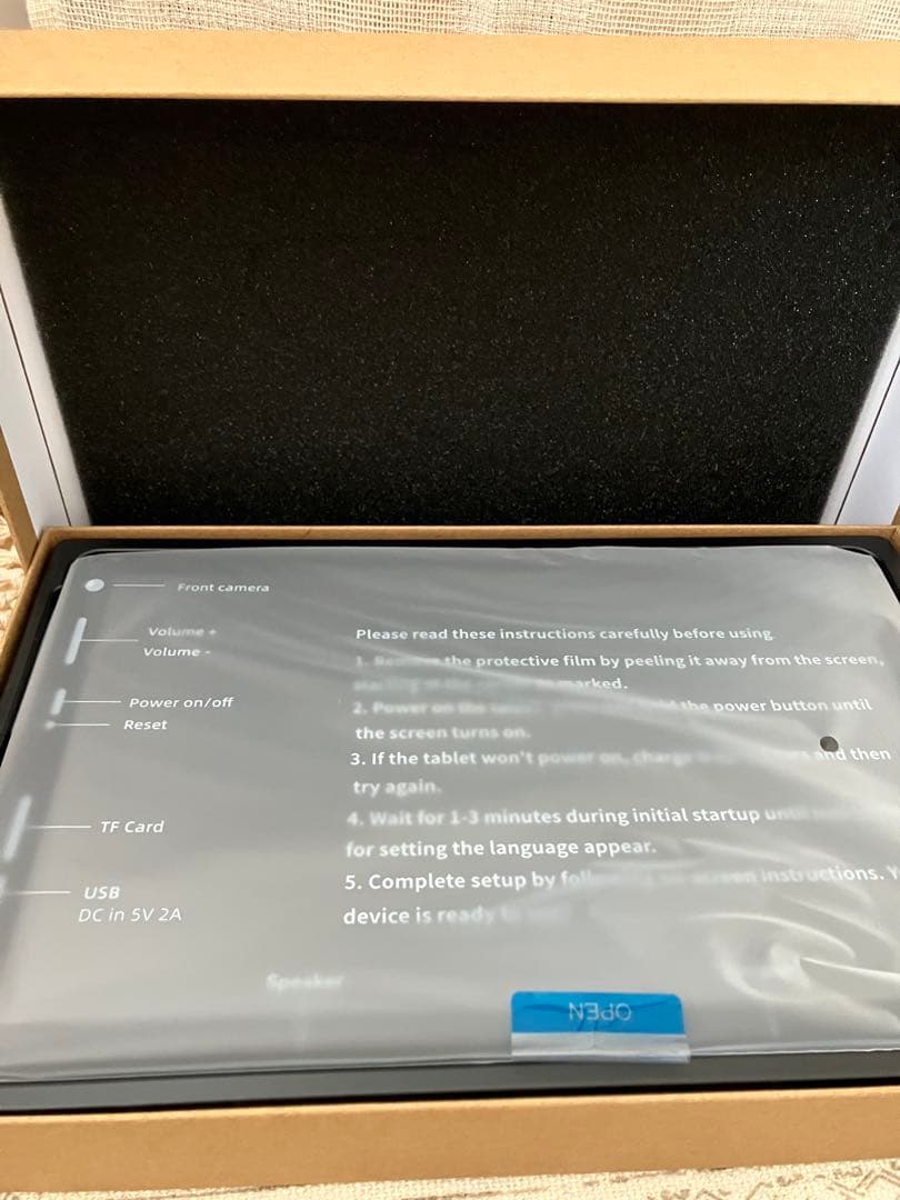 タブレット -HiGrace 10インチ Android15 Wi-Fi6モデル
