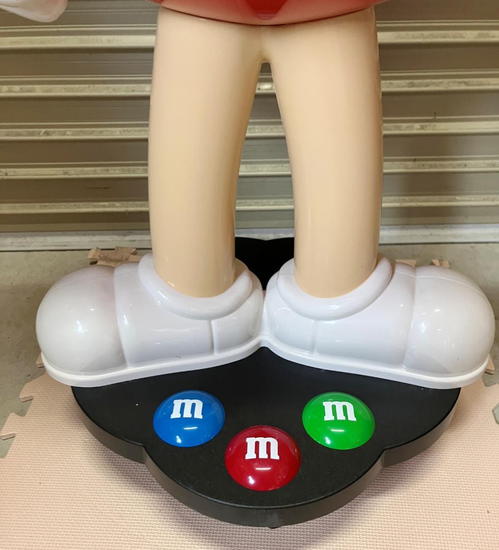 新品 レア m&m's エムアンドエムズ ディスプレイ レッド 店舗用 什器
