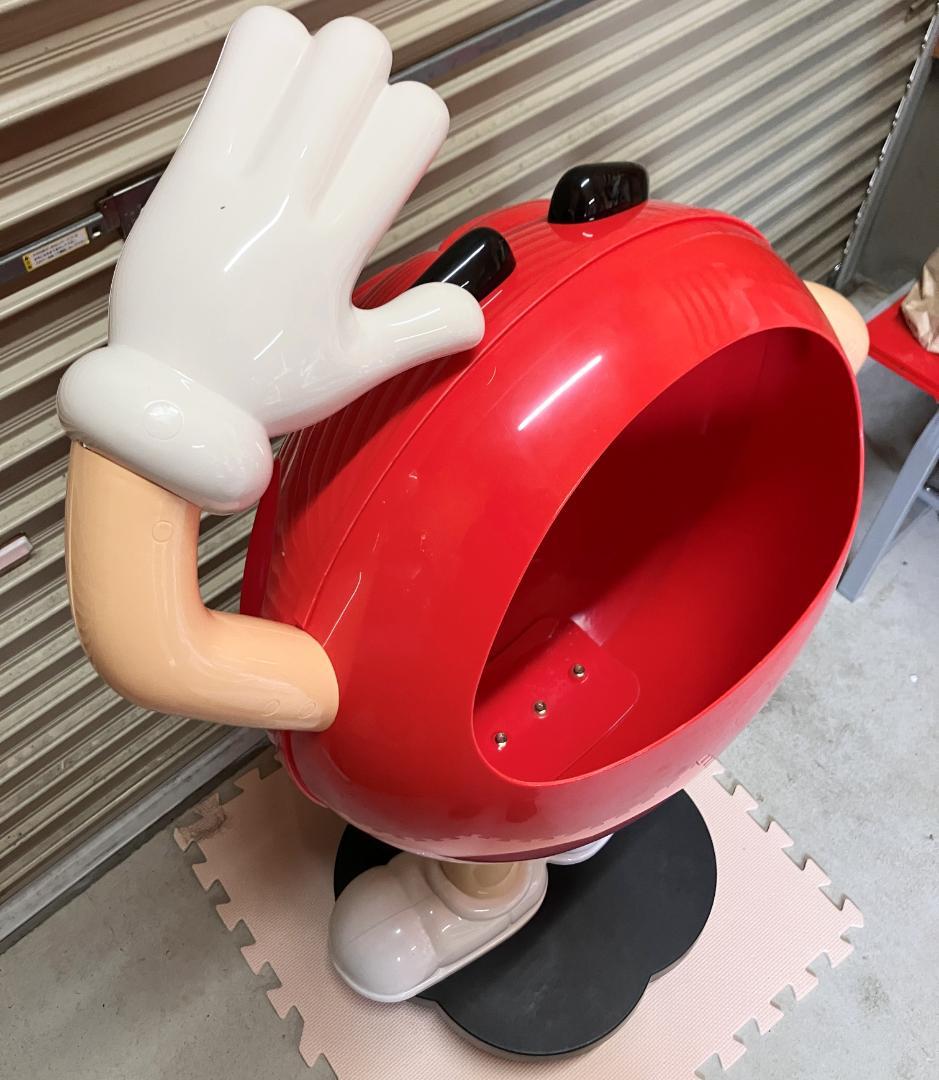 新品 レア m&m's エムアンドエムズ ディスプレイ レッド 店舗用 什器