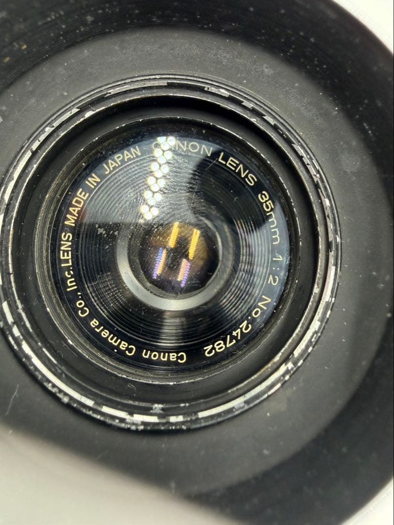 Canon MODEL VT レンズ　CANON LENS 35mm 1:2