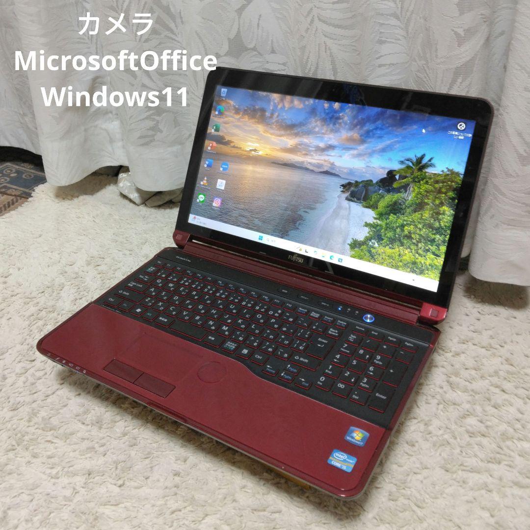 千３３ 超特価 カメラ CPU i5　Office ノートパソコン