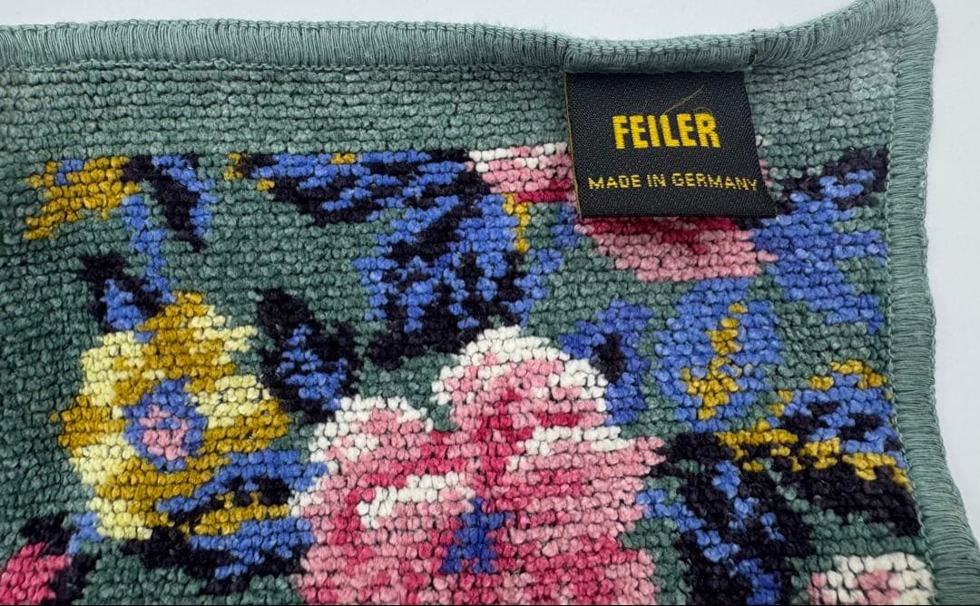 FEILER 花柄タオルハンカチ6枚+バック セット