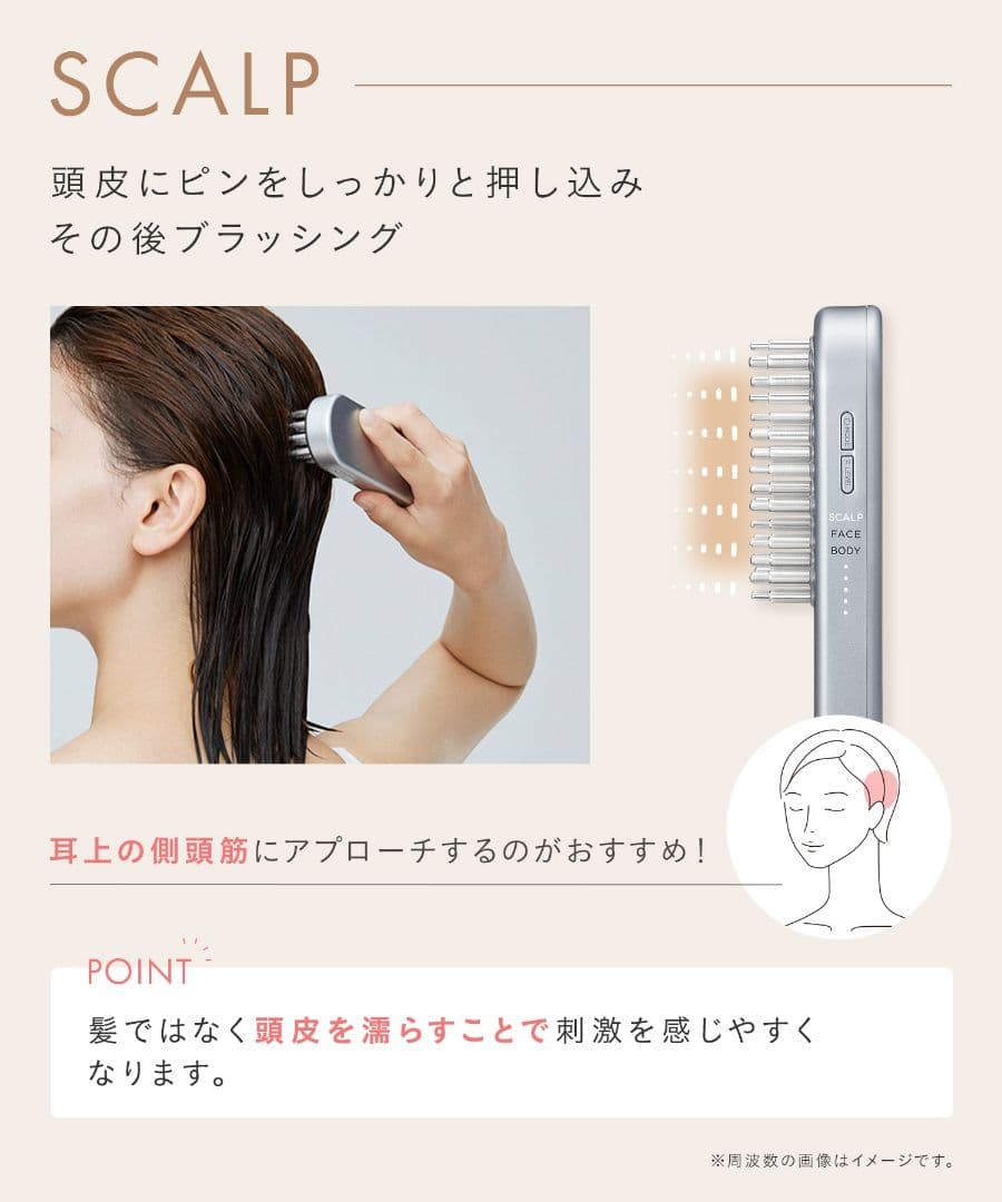 ★新品未使用★サロニアEMSリフトブラシ