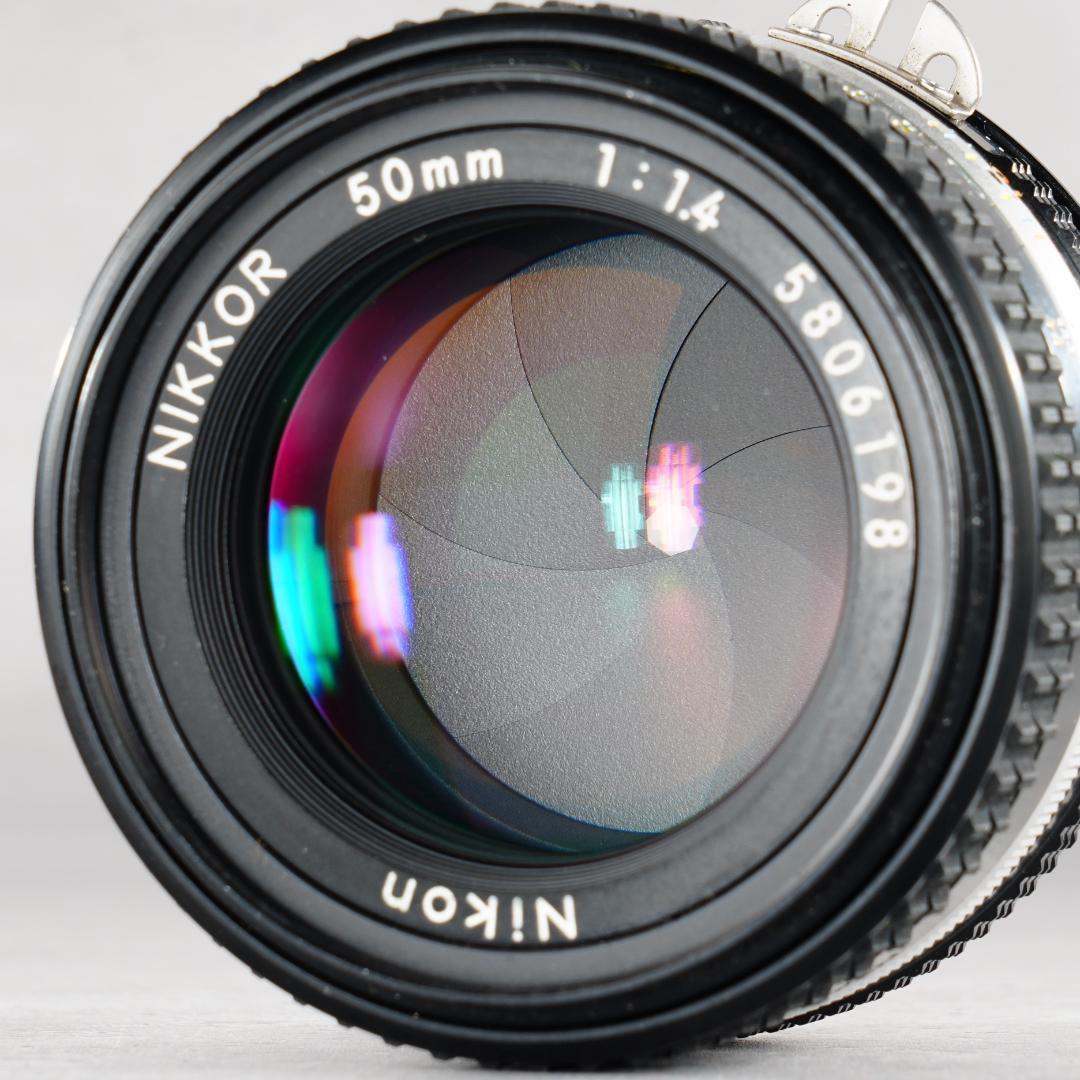 【整備＆テスト済】Nikon Ai-s Nikkor 50mm F1.4 198