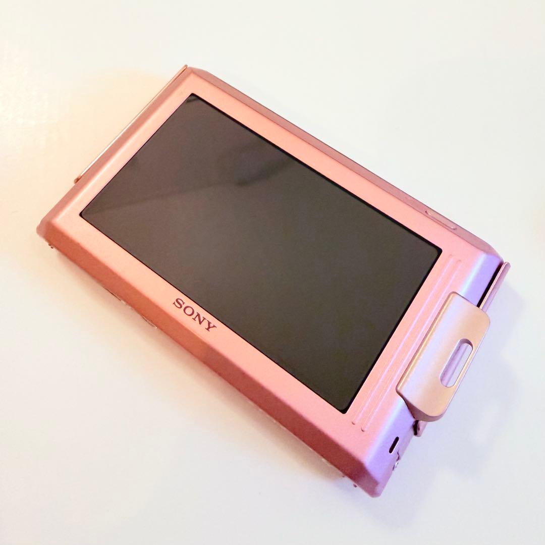 SONY Cyber-shot DSC-T77 コンパクトデジカメ　ピンク